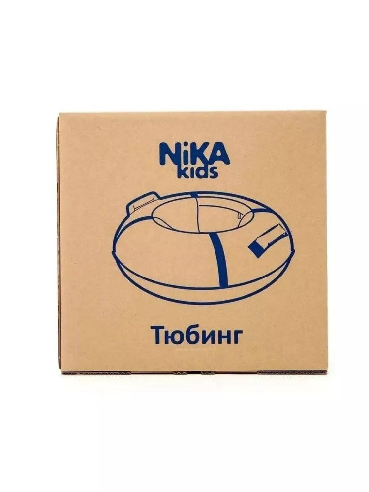 Детская зимняя ватрушка тюбинг для катания 70 см — картинка 8