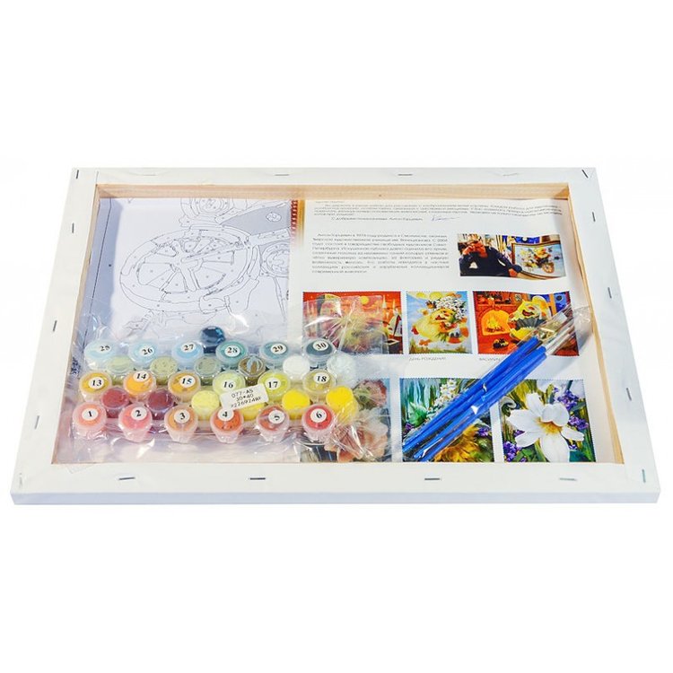 Картина по номерам «Котолёт» — картинка 3