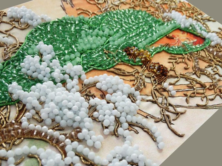 Набор вышивки хрустальными камнями «Зима» — картинка 9