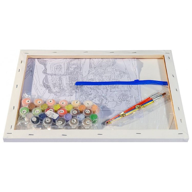 Картина по номерам «Toyota Land Cruiser» — картинка 3