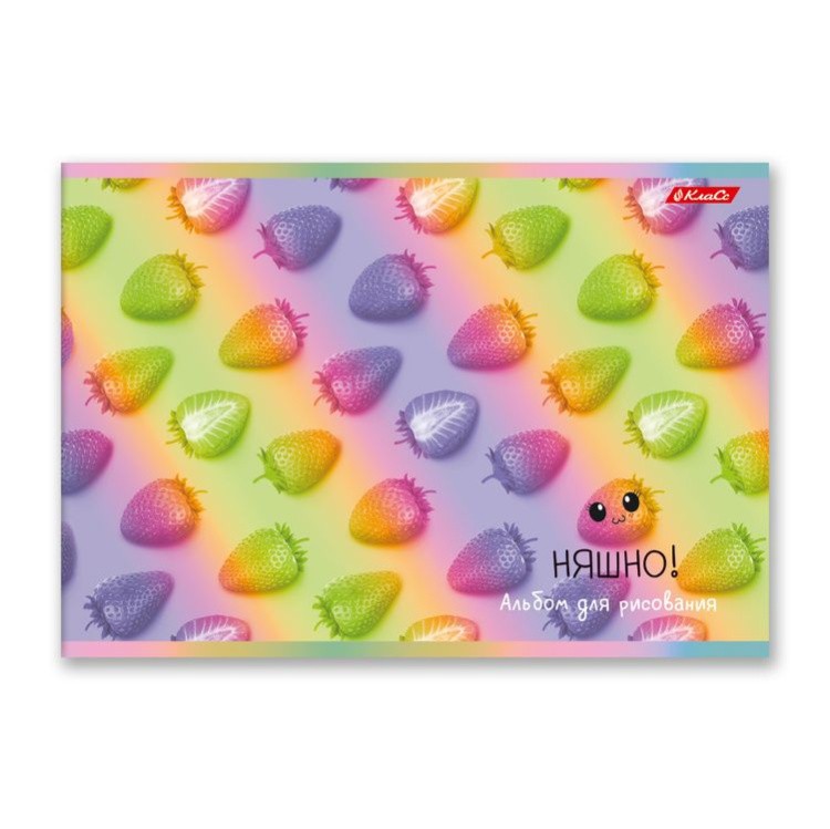 Альбом для рисования «Пальчики оближешь», 100 г/м2, A4, на скобе, 5 альбомов по 40 л., SVETOCH — картинка 4