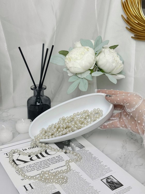 Силиконовый молд - Блюдо/кашпо, 22x10,5см, 1 шт. — картинка 11