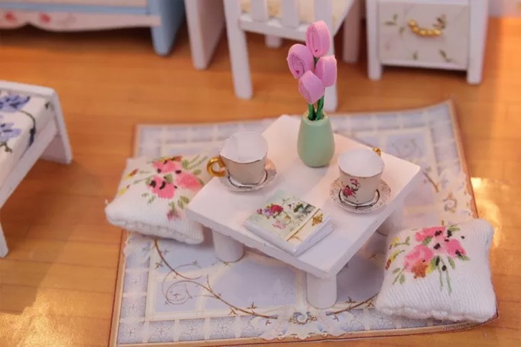 Сборная модель Румбокс. Миниатюрная комната «Комната с пианино» — картинка 5