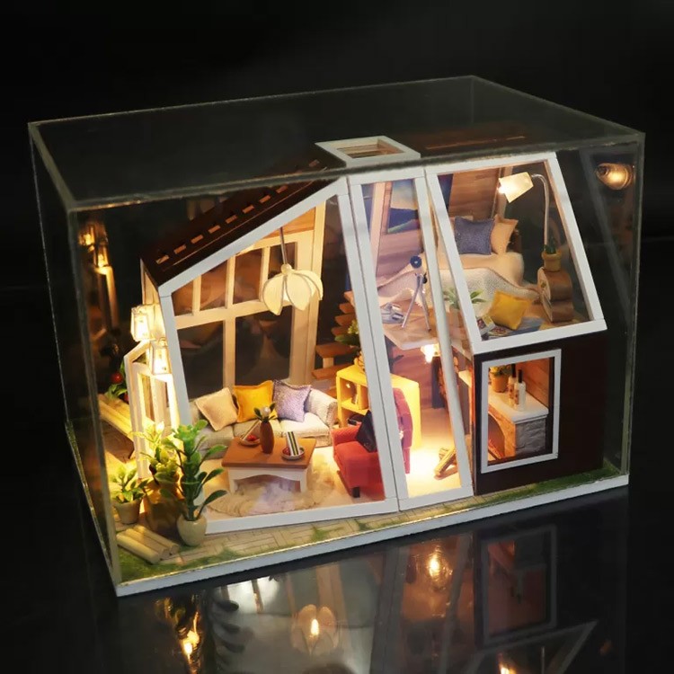 Сборная модель Румбокс. Миниатюрный Летний домик — картинка 4