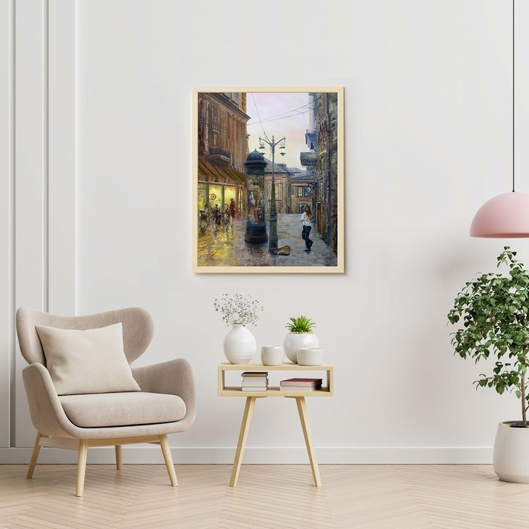 Картина по номерам «Дорофеев С.В., Мелодии вечернего города» — картинка 5