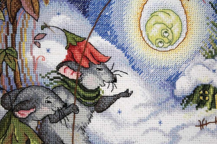 Набор для вышивания «В канун Рождества» — картинка 4