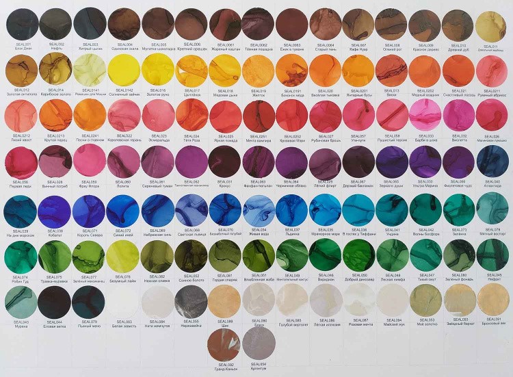 Алкогольные чернила ScrapEgo Блэк Джек 30 мл — картинка 3