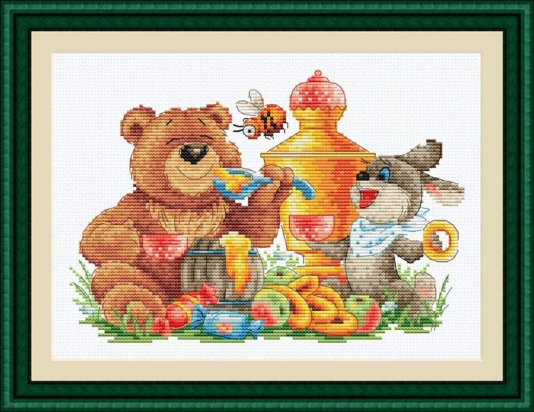 Набор для вышивания «Чаепитие» — картинка 2