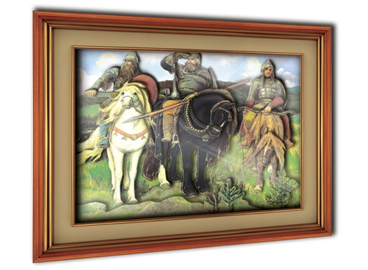 Объемная картина «Богатыри» — картинка 2