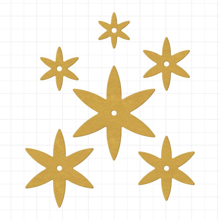 Набор ножей для вырубки «Цветы», 7,4x5,8 см, 6 шт., Mr.Painter — картинка 2