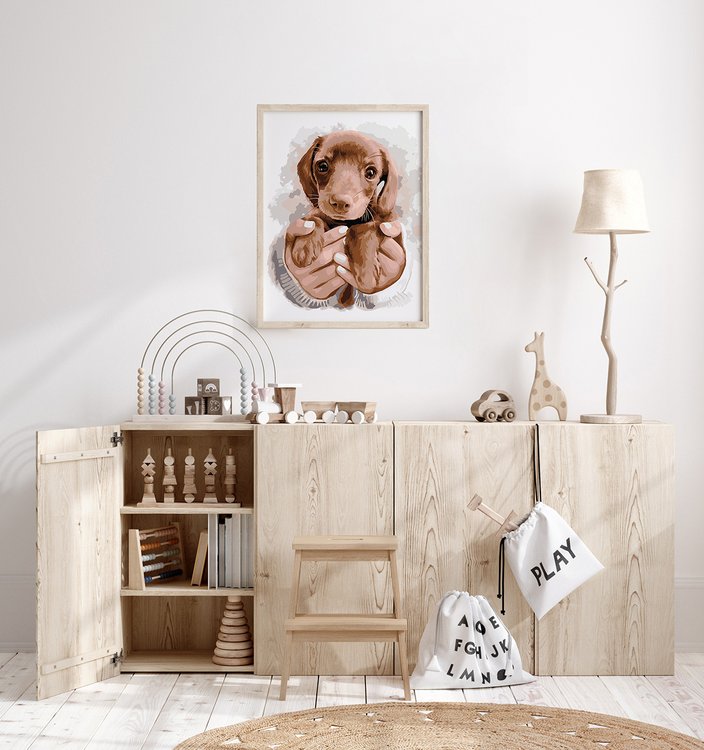 Картина по номерам «Лучший друг» — картинка 5