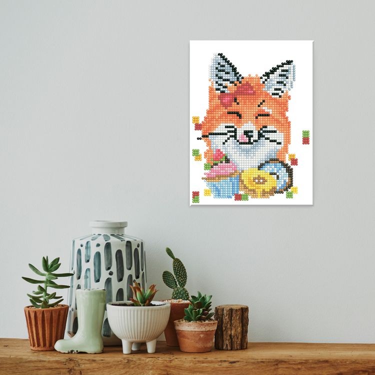 Алмазная вышивка «Лиса-сладкоежка» — картинка 5