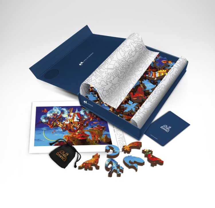 Деревянные пазлы DAVICI «Дерево сновидений» — картинка 10