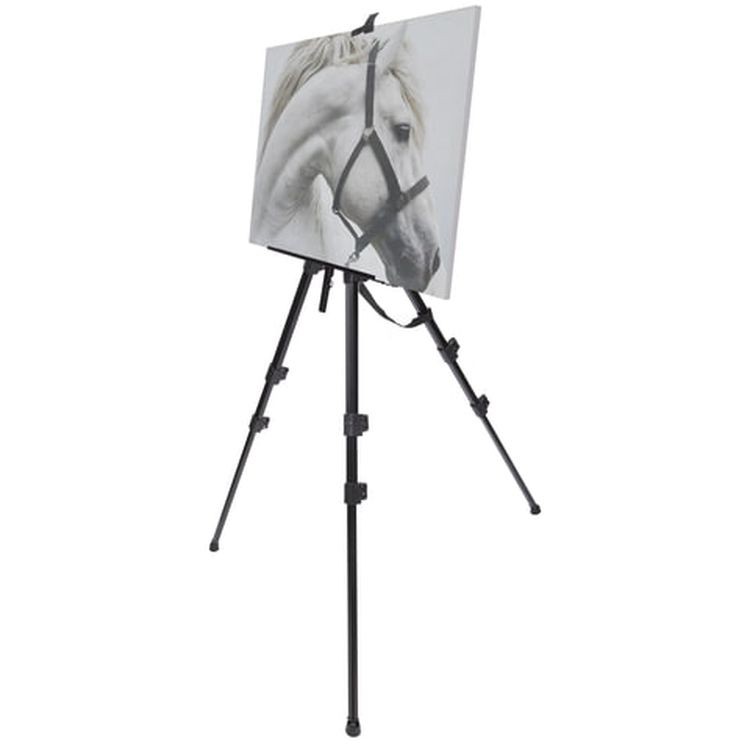 Мольберт алюминиевый BRAUBERG ART CLASSIC, усиленный, тренога, переносной — картинка 5