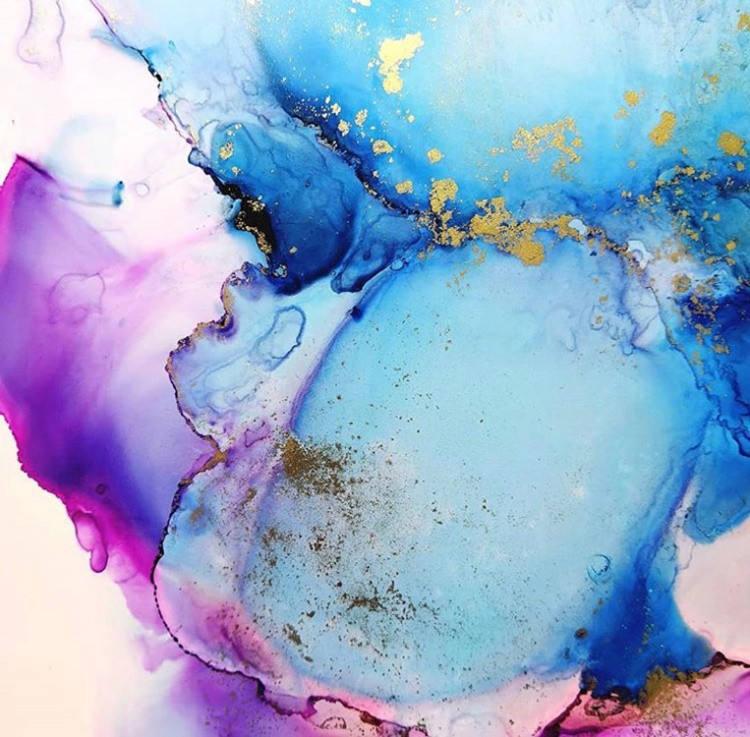 Набор для рисования алкогольными чернилами, 3 планшета, Art Blong — картинка 14