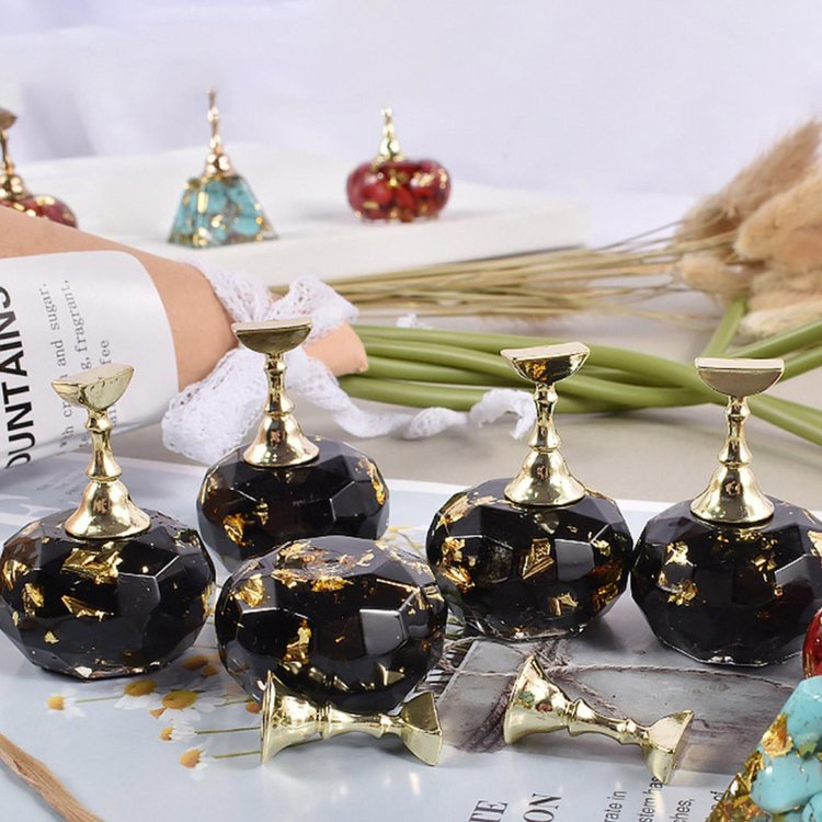 Силиконовый молд - Ножки/ручки кристаллы 21,5x5см — картинка 3