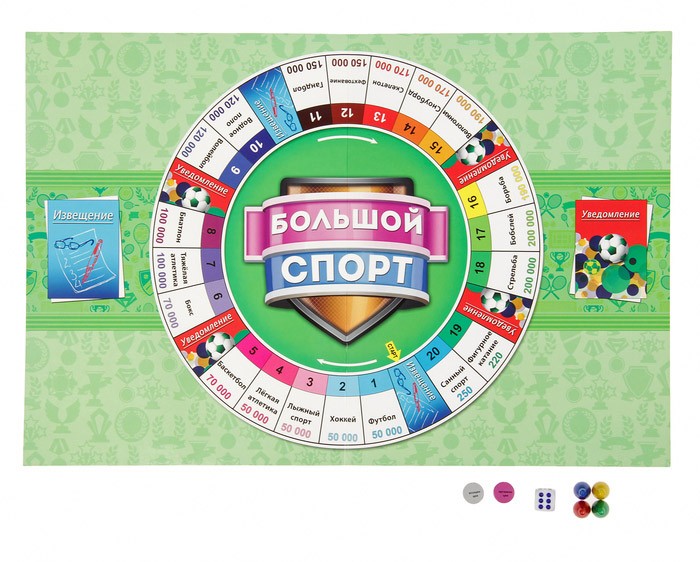 Настольная экономическая игра «Предприниматель. Большой спорт» — картинка 3