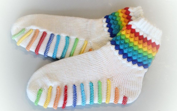 Пряжа Пехорка Детский каприз (88), красный мак, 5 шт. по 50 г — картинка 2