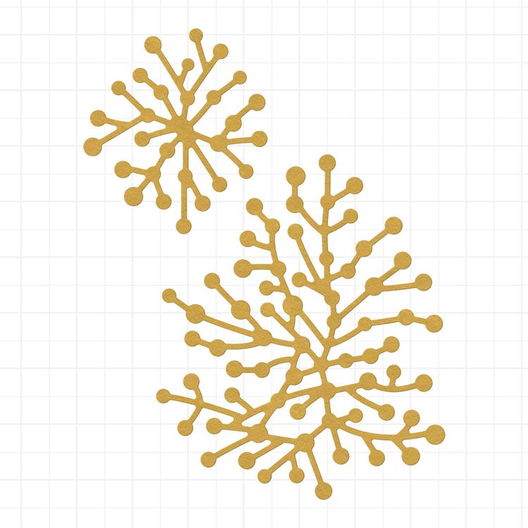 Набор ножей для вырубки «Кораллы», 5,5x6,2, 3,2x3,5 см, 2 шт., Mr.Painter — картинка 2