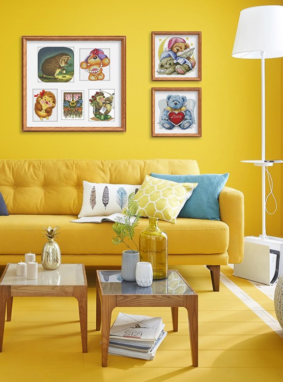 Набор для вышивания «Медвежонок с сердцем» — картинка 7