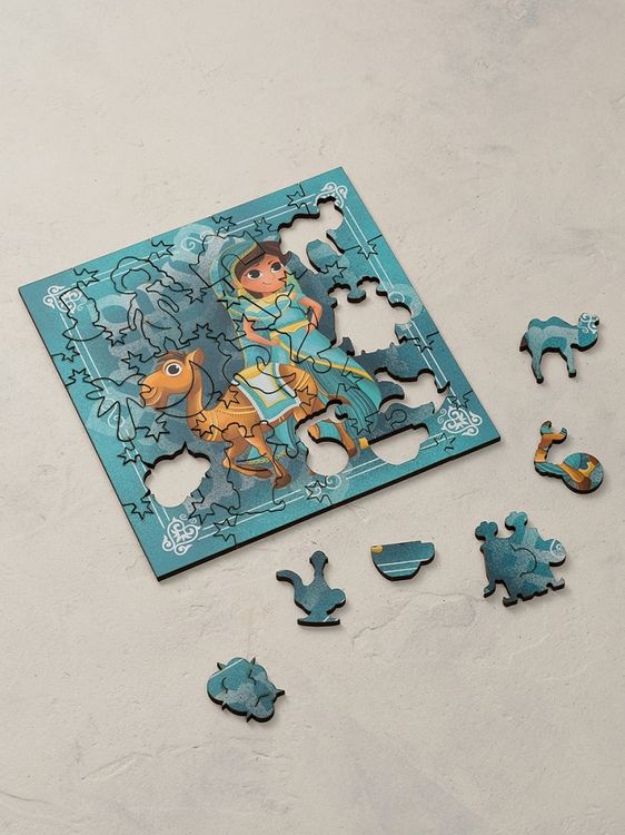 Деревянный пазл-головоломка Mr.Puzz интерактивный «Арабская Принцесса» — картинка 2