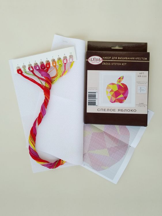 Набор для вышивания «Спелое яблоко» — картинка 3
