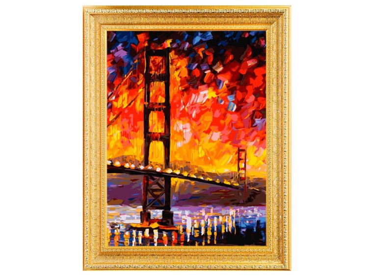 Картина по номерам «Мост «Золотые ворота» — картинка 2