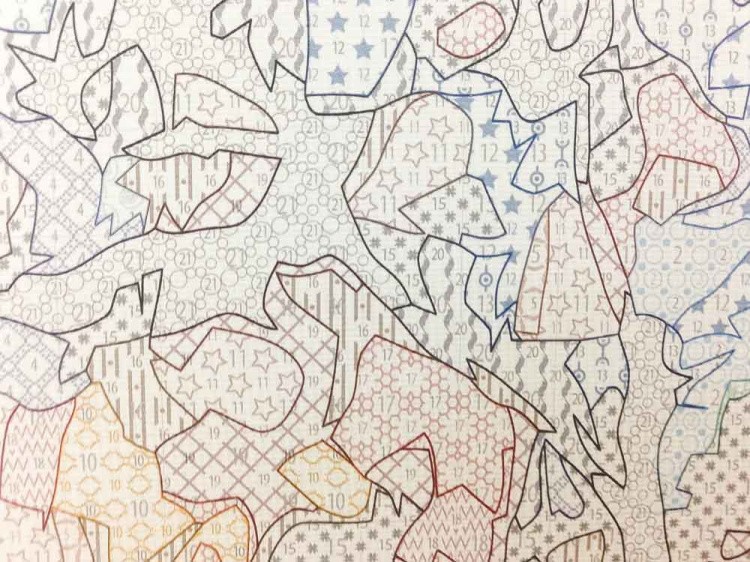 Картина по номерам «Букет на столе» — картинка 7