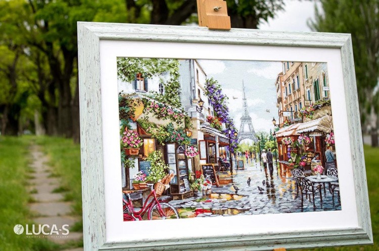 Набор для вышивания «Цветущий Париж» — картинка 7