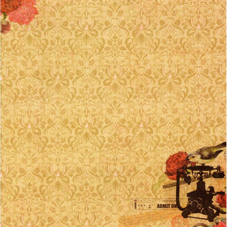 Набор бумаги «Танцующие маки» — картинка 10