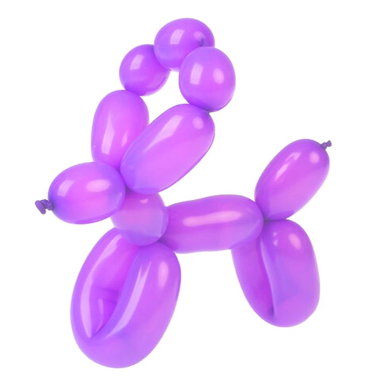 Шары воздушные для моделирования, 2х60&quot; (5х150 см), комплект 10 шт., с насосом — картинка 3