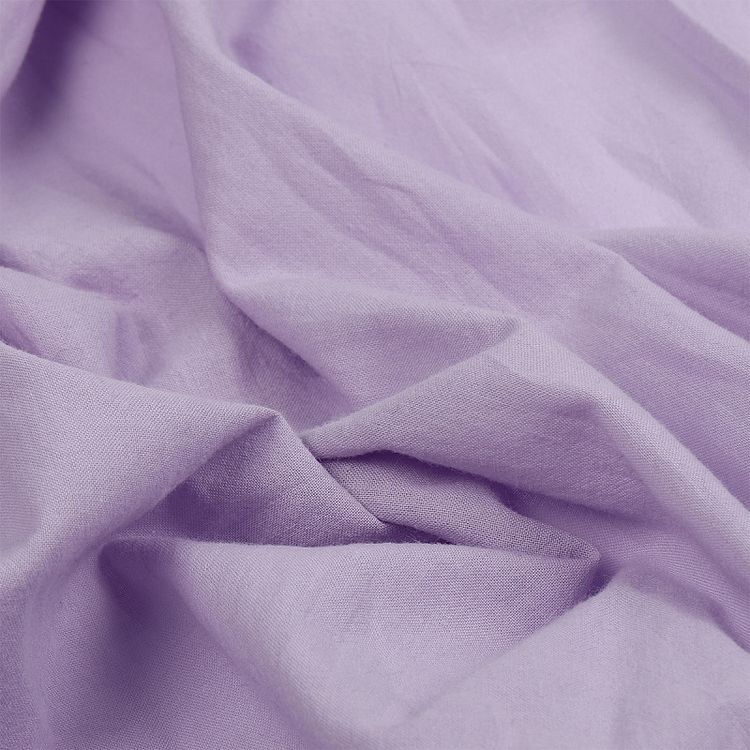 Ткань Хлопок крэш, 5 м х 150 см, 90 г/м², цвет: сиреневый, TBY — картинка 4