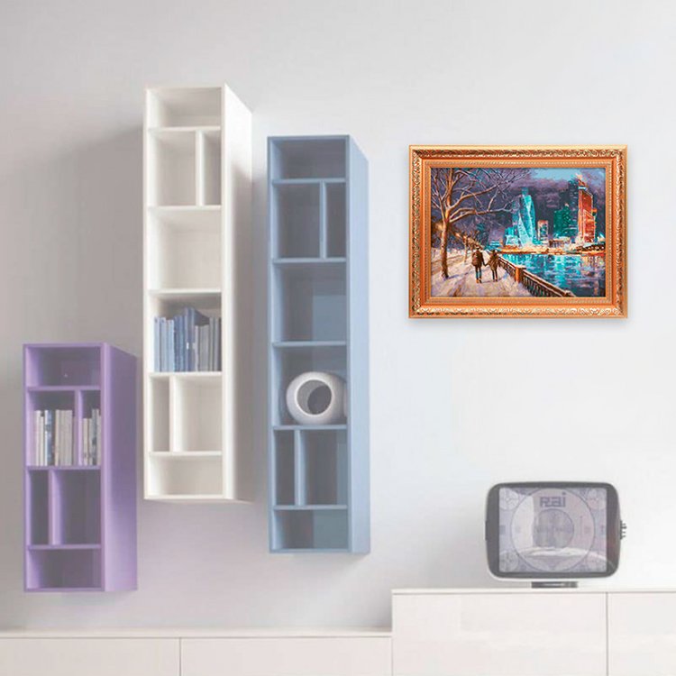 Картина по номерам «В царстве теней и неоновых огней» — картинка 6