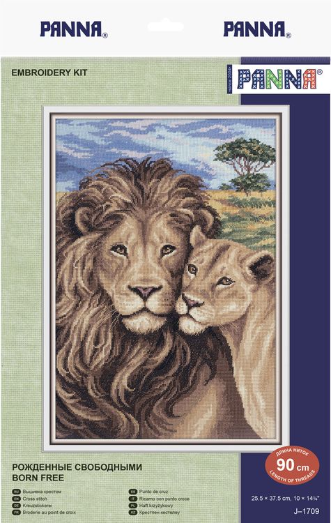 Набор для вышивания «Рожденные свободными» — картинка 2