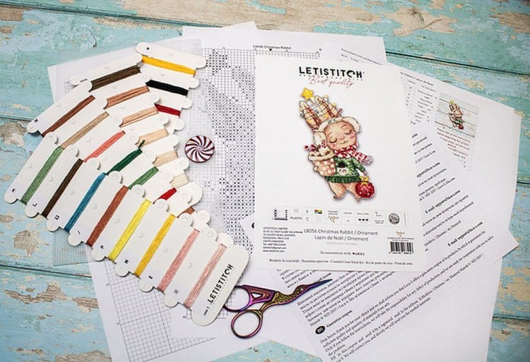 Набор для вышивания «Christmas Rabbit» — картинка 9