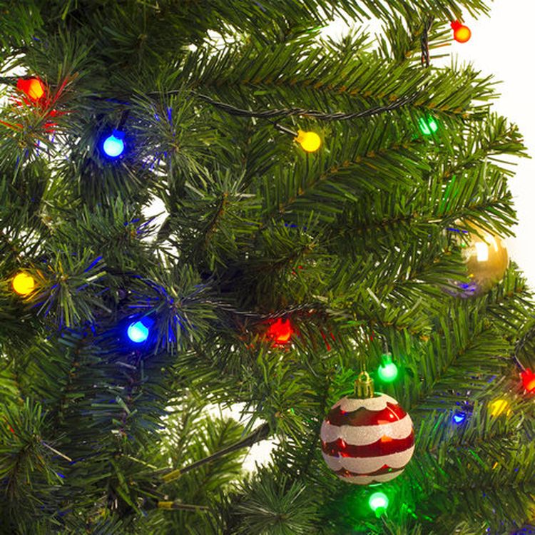 Электрогирлянда светодиодная «Шарики», 50 ламп, 5 м, многоцветная — картинка 6