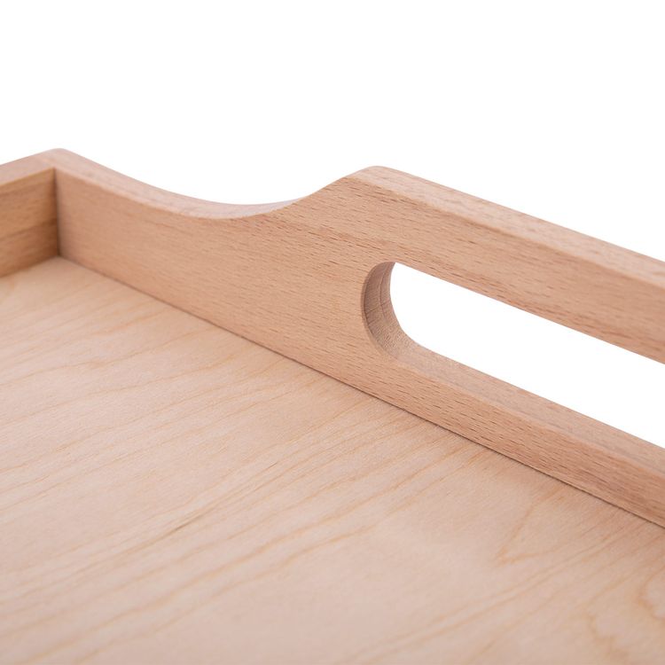 Заготовка для декорирования «Поднос», 30х30х5,5 см, бук, 1 шт., Mr. Carving — картинка 3