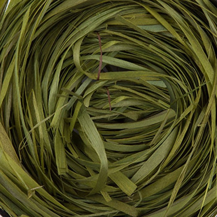 Лыко чесаное цветное, цвет: зеленый 30 г, Blumentag — картинка 2