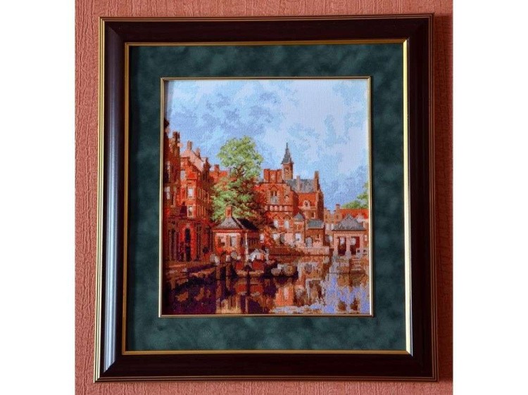 Набор для вышивания «Дордрехт, городской пейзаж» — картинка 2