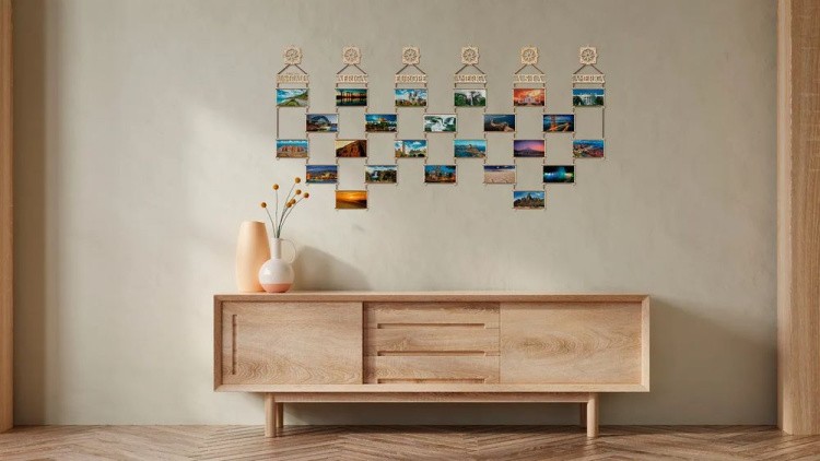 Деревянный пазл, двусторонний «Карта мира. Северная Америка», Eco Wood Art — картинка 6