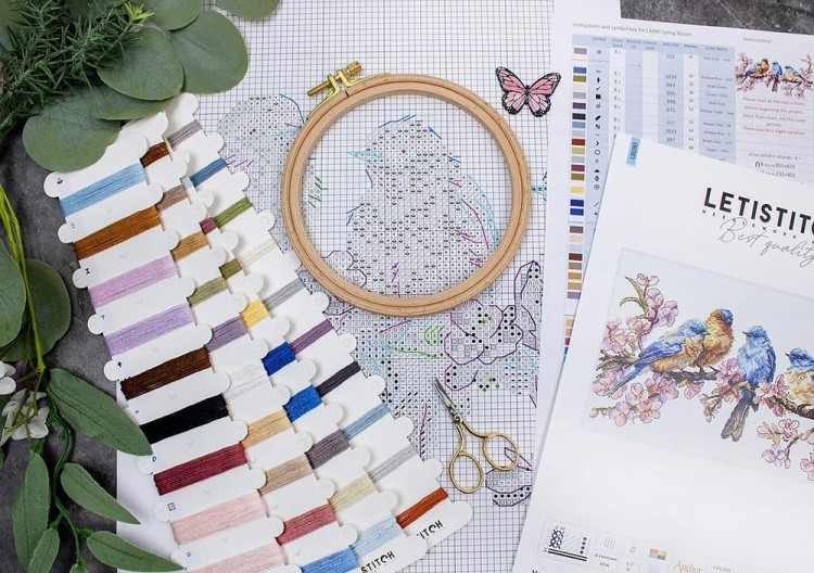 Набор для вышивания «Spring Bloom (Весеннее цветение)» — картинка 3