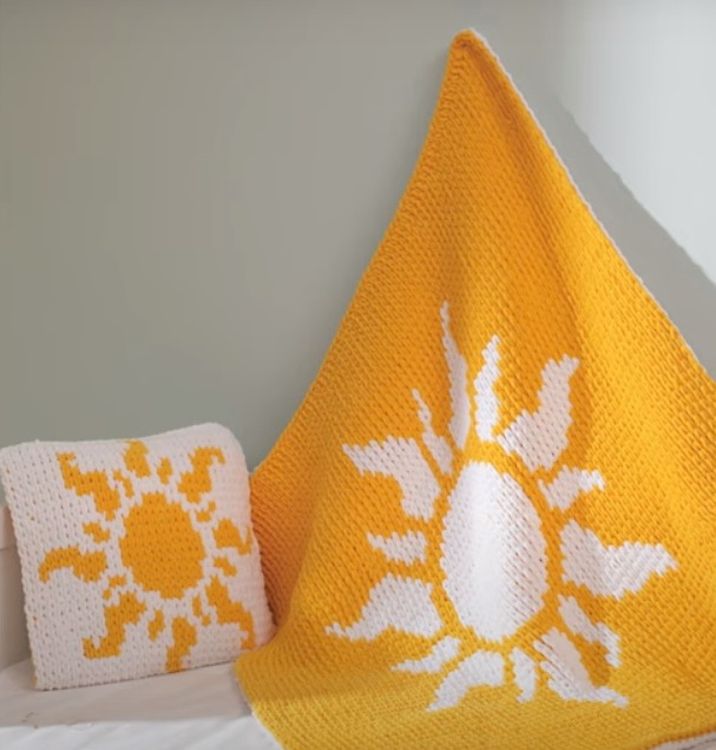 Пряжа ALIZE Puffy More (6268), синий-брусника, 5 шт. по 150 г — картинка 7