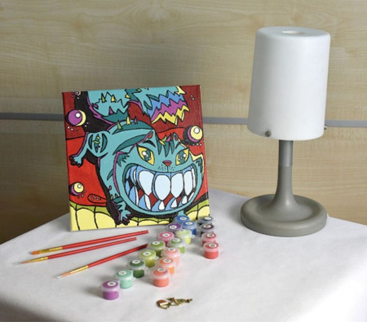 Картина по номерам «Чеширский кот» — картинка 3