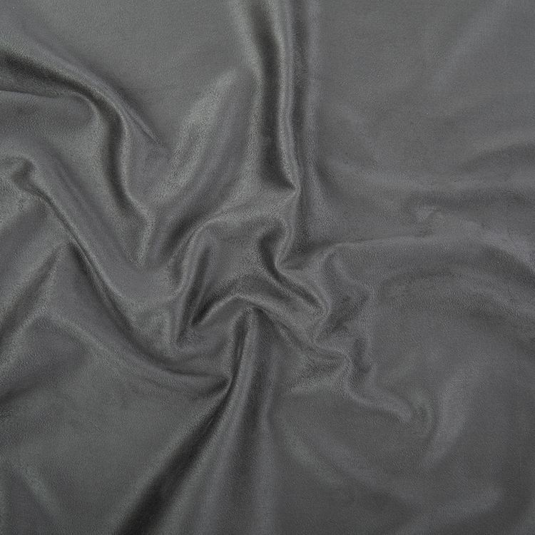 Искусственная замша WOVEN SUEDE, 35x50 см, 175 г/м2, 100% полиэстер, цвет: 18-5102 ash (темно-серый), Peppy — картинка 3