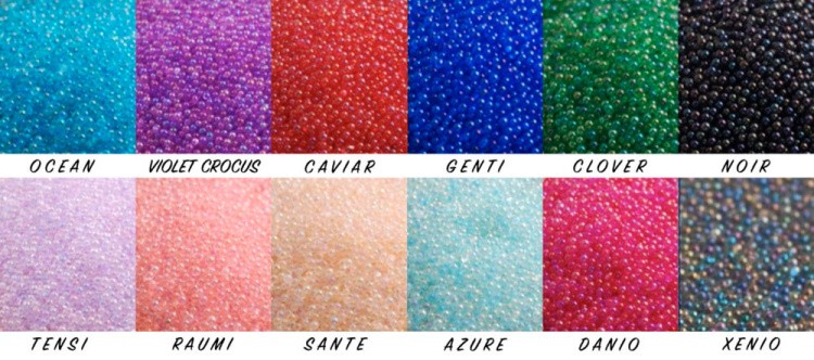 Шарики с переливом Azure, 30г — картинка 4