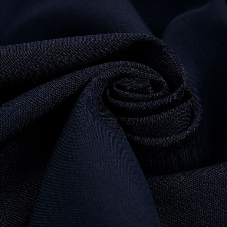 Ткань Габардин кач-во Фухуа, 1 м х 150 см, 180 г/м², цвет: темно-синий, TBY
