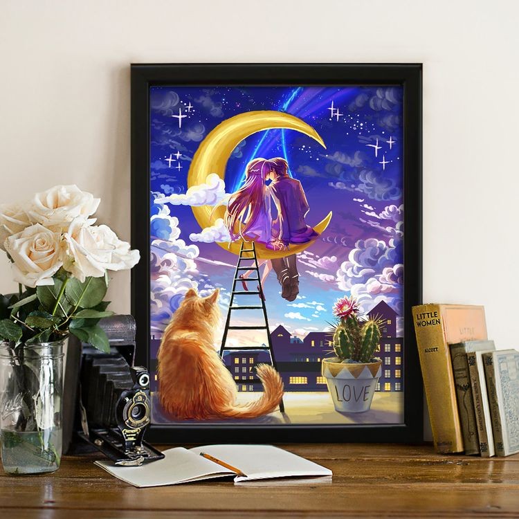 Алмазная вышивка «Первая любовь» — картинка 2