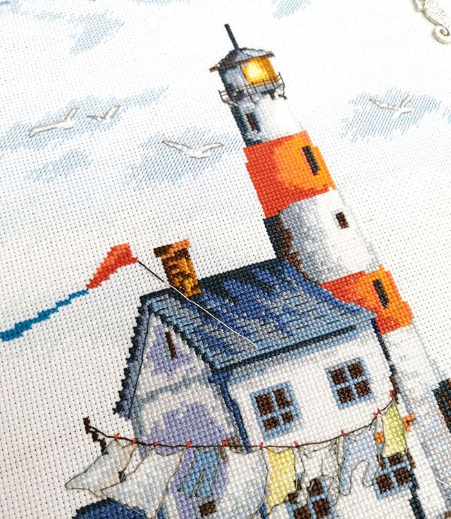 Набор для вышивания «Берег моря» — картинка 4