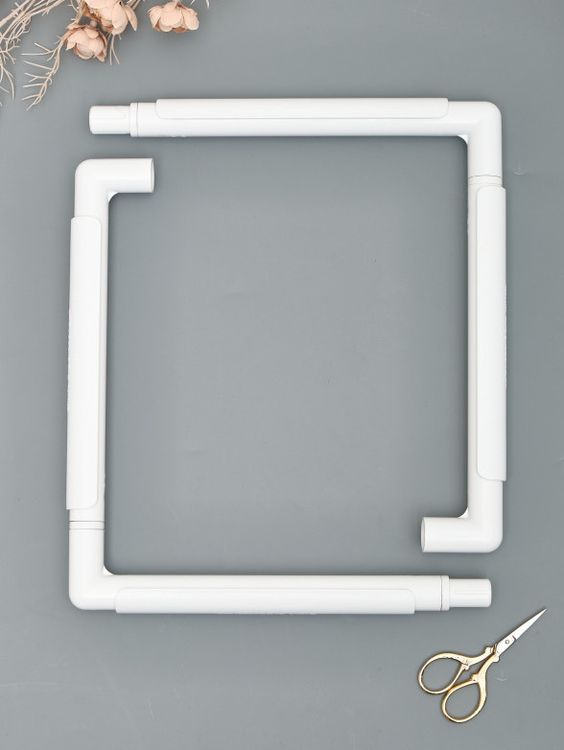 Пяльцы с клипсами 28х28 (Q-snap), CALIN — картинка 2