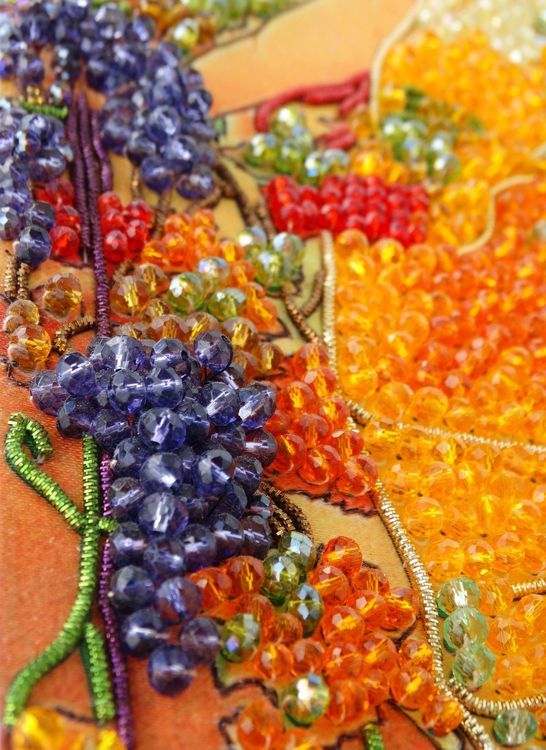 Набор вышивки хрустальными камнями «Осень» — картинка 4